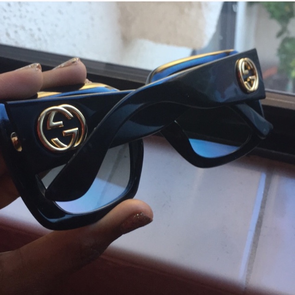 Oversized Gucci Logo Glasses. Authentic Preloved